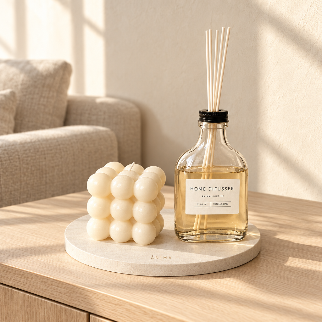 Set N°1 en un living luminoso