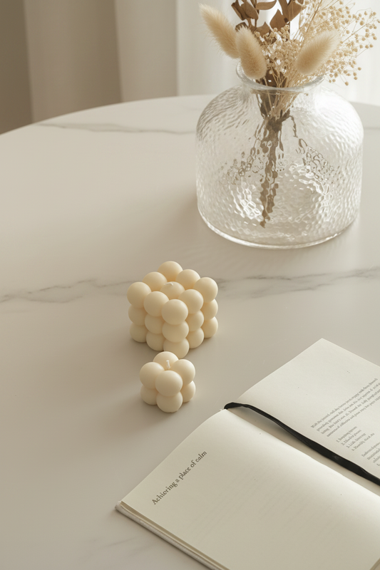Velas bubble cube lifestyle